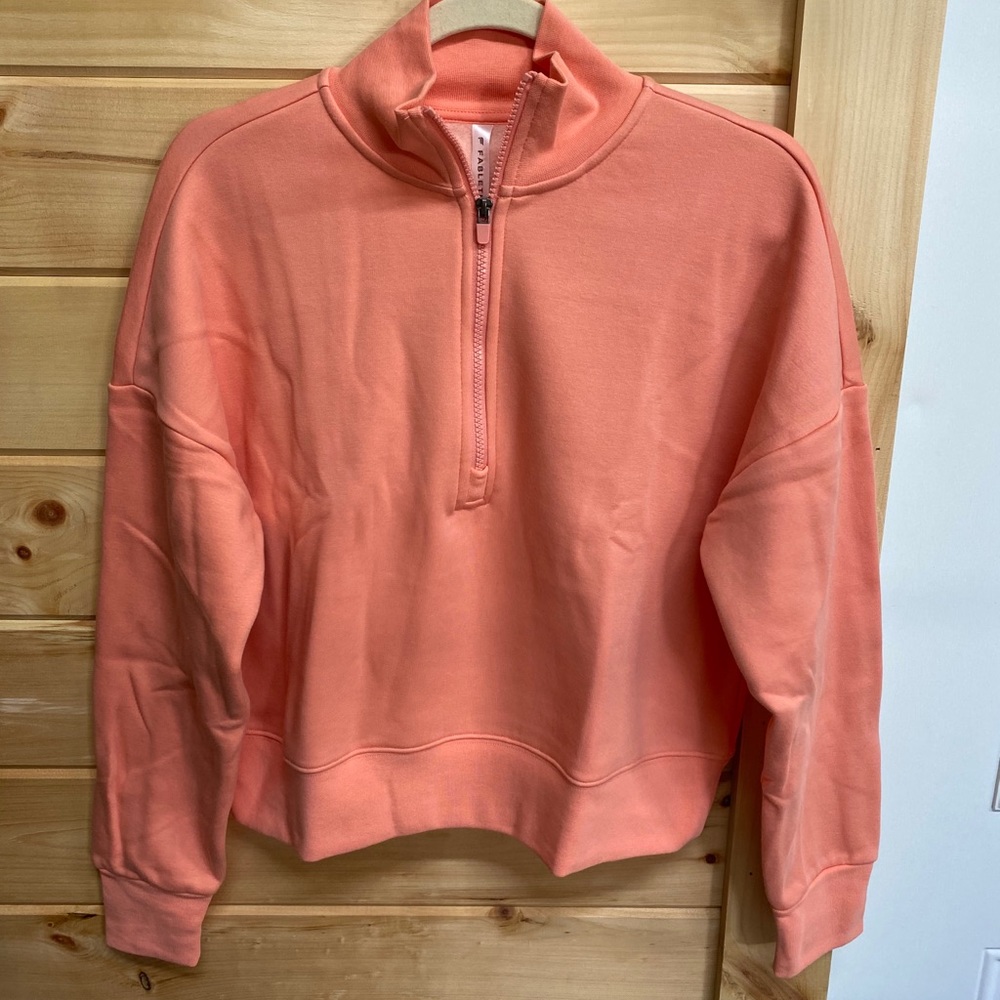 Fabletics Catarina Mockneck Half Zip Pullover